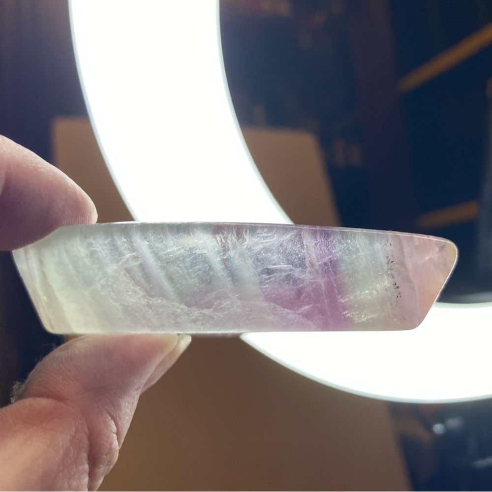 Fluorite Heart Bowl - Picture 11 of 15